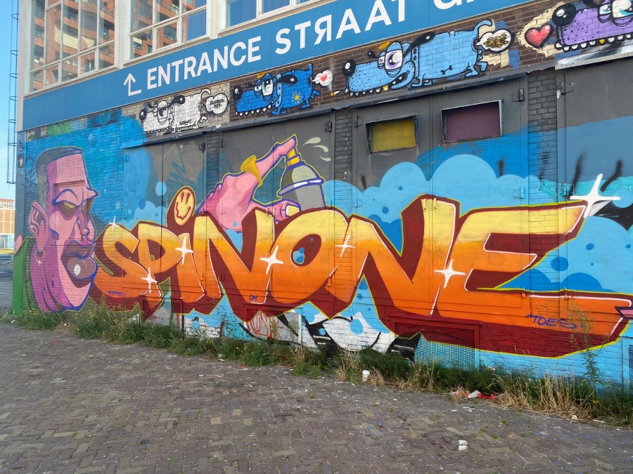 staylo, spin one, amsterdam, graffiti, ndsm